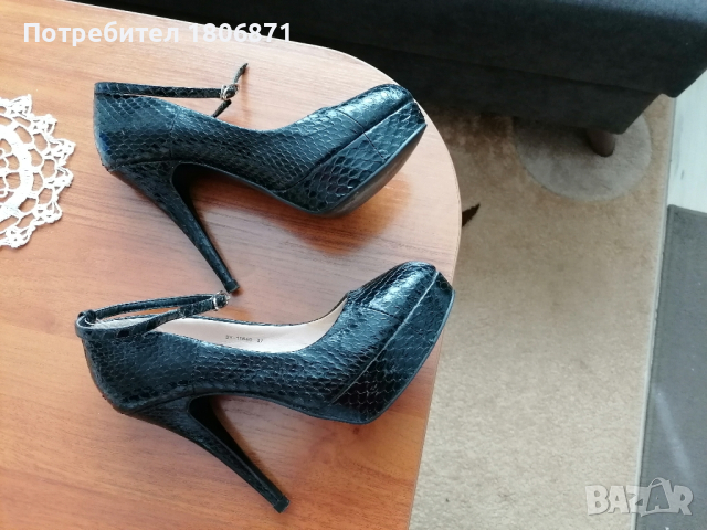 Дамски обувки с ток, снимка 3 - Дамски обувки на ток - 44831543
