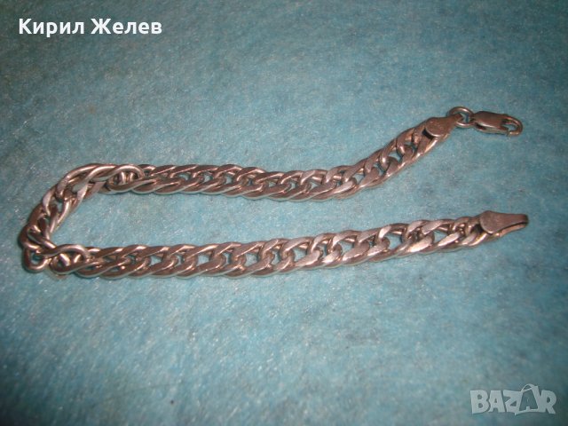 СРЕБЪРНА ГРИВНА СРЕБРО 925 КЛАСИЧЕСКА ЗДРАВА ПЛЕТКА 25886, снимка 7 - Гривни - 35701704