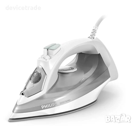 Парна ютия Philips 5000 Series DST5010/10, 2400 W, бяла