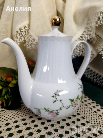 ГДР чайник цветен, снимка 2 - Други - 51504971