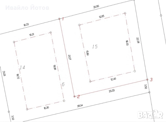 Парцел, гр. Костинброд, с. Градец, снимка 2 - Парцели - 50885629