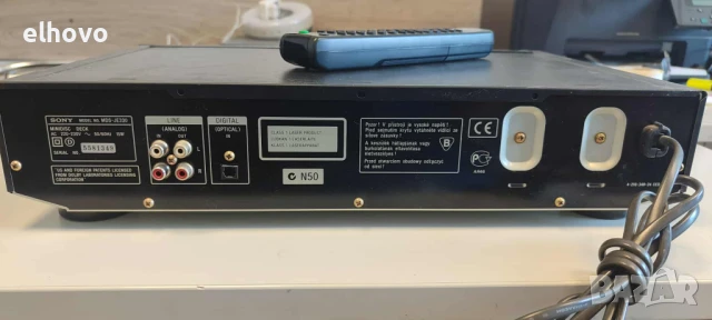Minidisc Sony MDS-JE330, снимка 3 - Ресийвъри, усилватели, смесителни пултове - 51188998