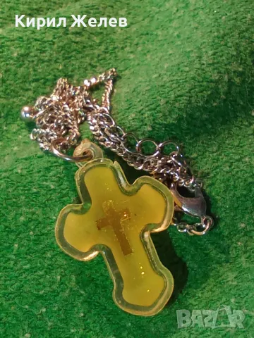 СТИЛНО НАГРЪДНО КРЪСТЧЕ с ВЕРИЖКА СТОМАНЕНА 39714, снимка 10 - Колиета, медальони, синджири - 46497050