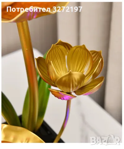 USB 3-степенен релаксиращ настолен,светлинен водопад-фонтан, снимка 5 - Декорация за дома - 48787489