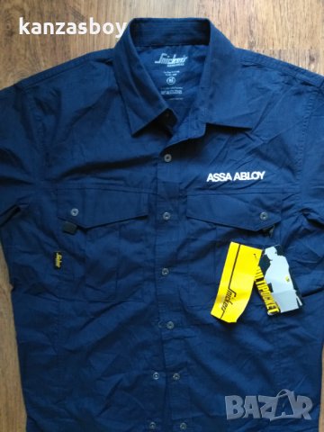 snickers multipocket - страхотна мъжка риза НОВА, снимка 2 - Ризи - 35789978