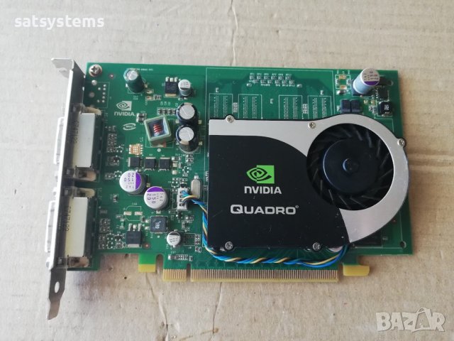 Видео карта NVidia Quadro FX 370 256MB GDDR2 64bit PCI-E