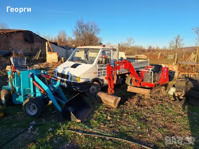 Услуги със багер, челен товарач , самосвал.  , снимка 2 - Транспортни услуги - 34158494