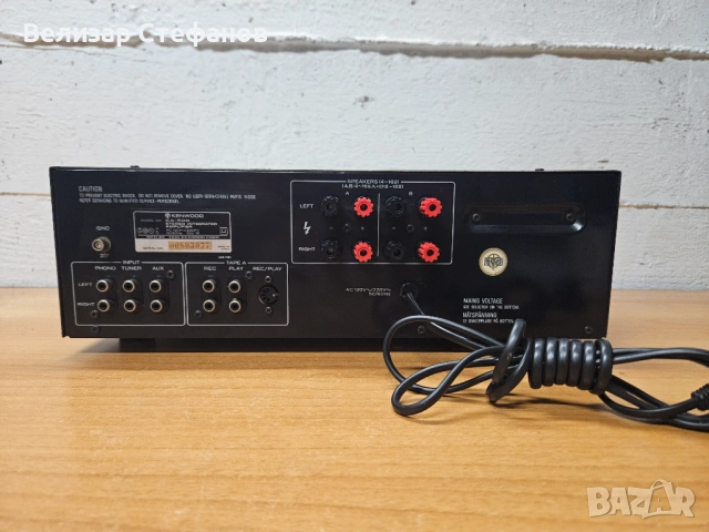 Kenwood KA-400 – Vintage Stereo Integrated Amplifier, снимка 7 - Ресийвъри, усилватели, смесителни пултове - 53852264