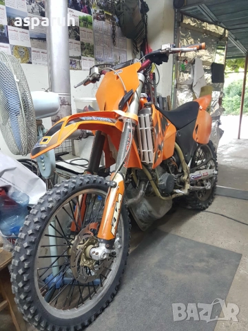 Кросов мотор KTM sx 125 2006г. 2т.