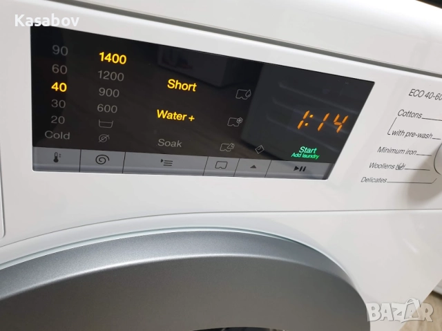 Miele W1 Active Пералня Миеле 12м Гаранция
