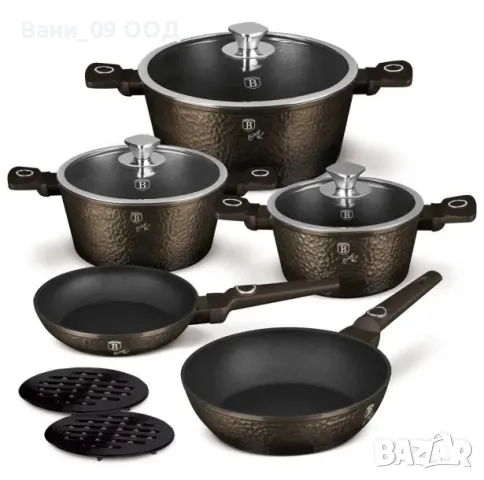 Макси сет за готвене от кован алуминий 