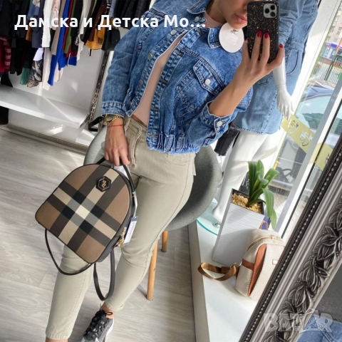 Късо дънково яке , снимка 3 - Якета - 36094743