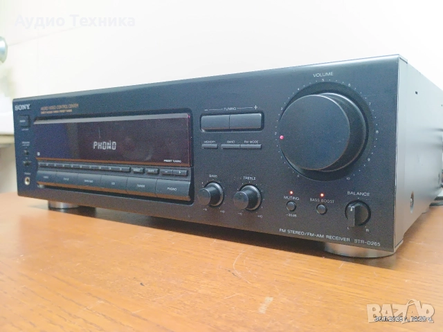 Стерео усилвател с тунер SONY STR-D265. Изпращам видео. , снимка 5 - Ресийвъри, усилватели, смесителни пултове - 52598730