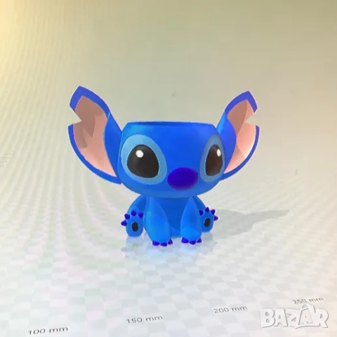 Изработка на 3D фигурки Стич, снимка 4 - Фигурки - 51782478