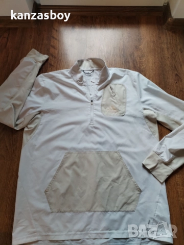 adidas Jacket Fast 1/2 ZIP - мъжка ръннинг ветровка Л, снимка 7 - Спортни дрехи, екипи - 52056269