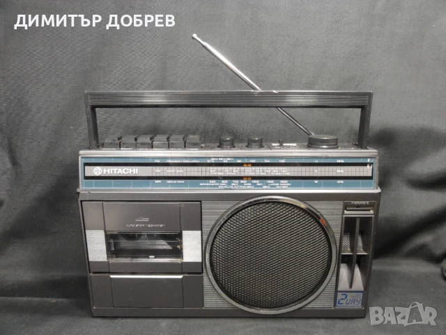 СТАР РЕТРО ТРАНЗИСТОР РАДИО КАСЕТОФОН HITACHI TRK-5381E