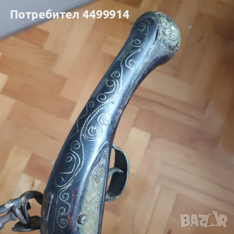 Кремъчен пищов, снимка 11 - Антикварни и старинни предмети - 50934576