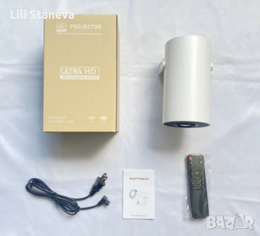 Преносим мини проектор,Android 11,HDMI връзка,USB,AV, Audio jack3.5mm,ротация на 180 градуса. , снимка 10 - Друга електроника - 51772423