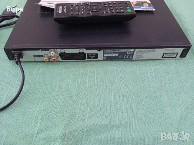 SONY DVP SR 100 с дистанционно, снимка 6 - Плейъри, домашно кино, прожектори - 36290555