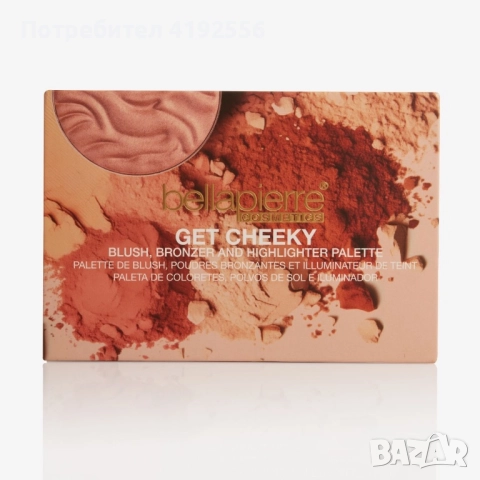 Нова палитра за лице Bellapierre Get Cheeky, снимка 2 - Козметика за лице - 52707197