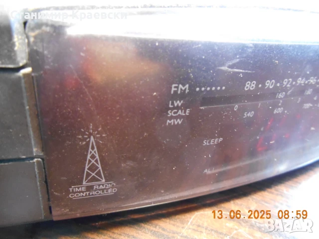 Lifetec LT 7689 Radio alarm clock - vintage 2001, снимка 4 - Други - 50813533
