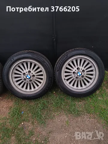 16ки джанти 5х120 от BMW е39 със зимни гуми DOT23, снимка 3 - Гуми и джанти - 56184561