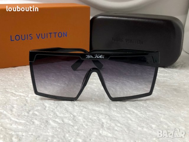 Louis Vuitton 2023 висок клас мъжки слънчеви очила маска Дамски Унисекс, снимка 4 - Слънчеви и диоптрични очила - 39000215