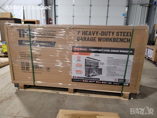 Метална работна маса за автосервиз - Инструментален шкаф, шлосерски метални маси, снимка 6 - Други инструменти - 44279194