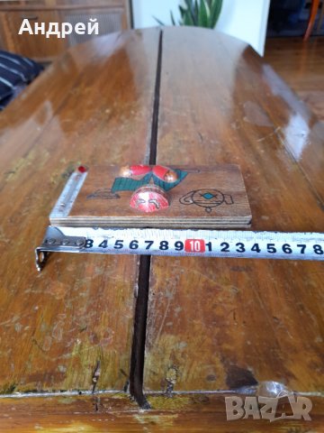 Стар сувенирен термометър #8, снимка 6 - Антикварни и старинни предмети - 40486867