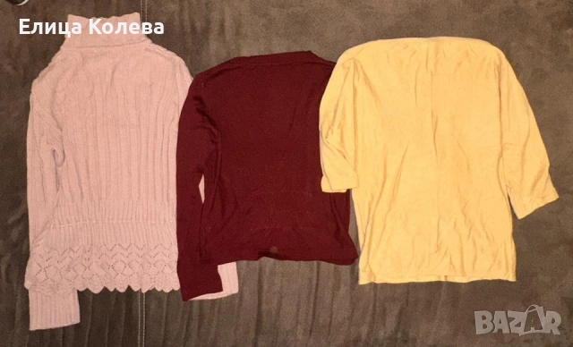 Предлагам 6 лота с дамски блузи, пуловери, жилетки Zara, Mango, Reserved, Shein и др.по 10 евро , снимка 12 - Блузи с дълъг ръкав и пуловери - 52959287