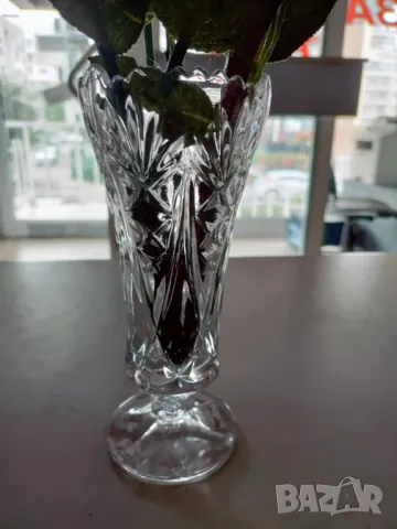 Кристална ваза Anna Hutte Bleikristall, снимка 2 - Вази - 47554325