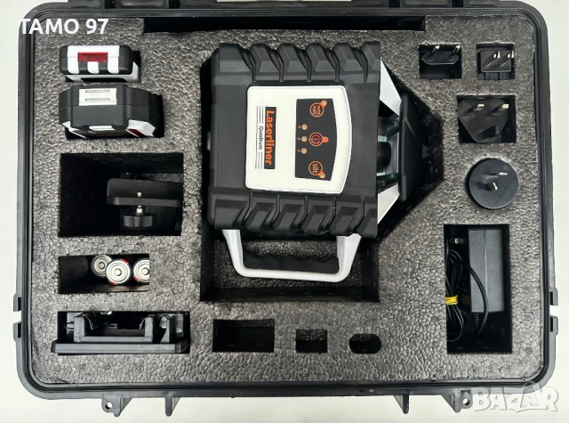 LASERLiNER Quadrum 410 S - Ротационен лазерен нивелир като нов!, снимка 2 - Други инструменти - 52680627