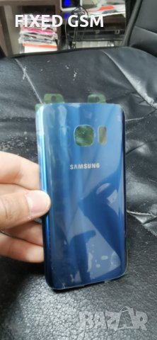 нов заден капак за Samsung S7 blue, снимка 1 - Ремонт на телефони - 40021715