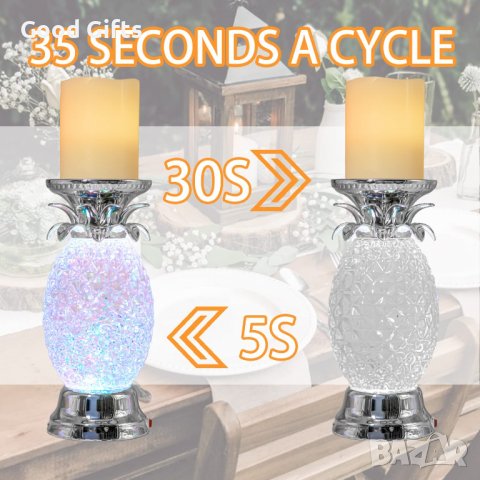 LED Торнадо Лампа Във Формата На Ананас, снимка 5 - Други - 38745495