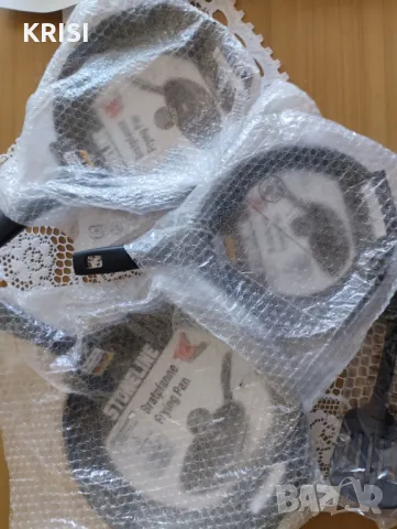 КОМПЛЕКТ ТИГАНИ -ТРИ И ПОДАРЪК, снимка 5 - Съдове за готвене - 47883632