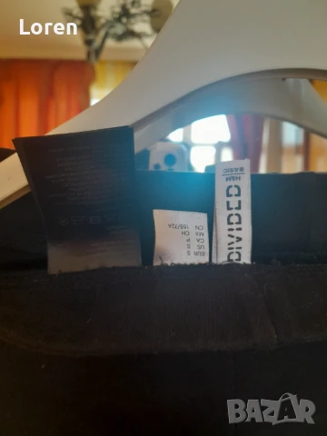 *Divided H@M*Късо черно памучна клинче, снимка 4 - Клинове - 50899419