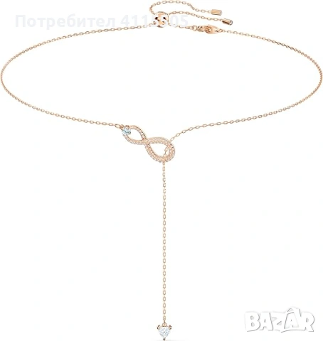 Swarovski Верижка 'Hyperbola' в Злато - НОВО