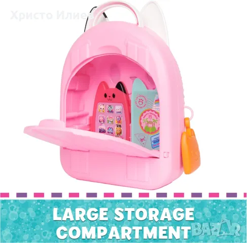 Gabbys Dollhouse Раничка с аксесоари 11 части Къщата за кукли на Габи, снимка 7 - Други - 48715259