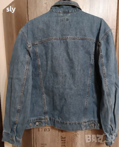 Оригинално дънково яке His , снимка 3 - Якета - 50295658