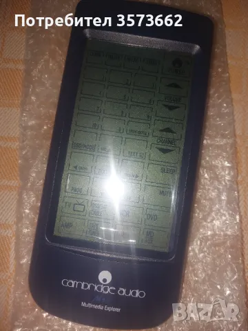 Cambridge Audio Toch Pad Remote control M1+, снимка 4 - Аудиосистеми - 49694067