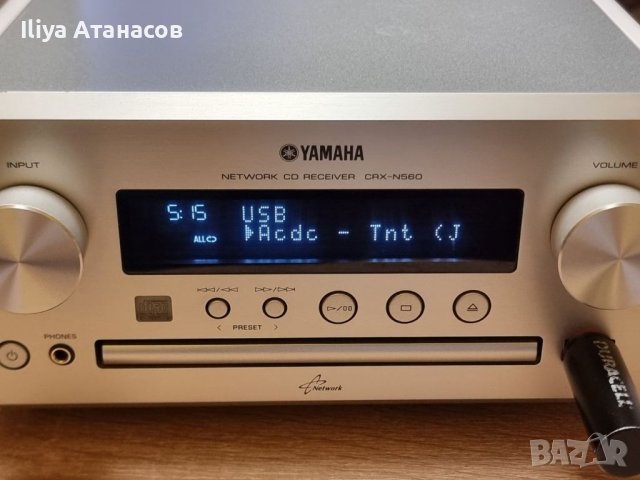 Yamaha CRX N560 Network USB CD аудиосистема с дистанционно и тонколони , снимка 14 - Аудиосистеми - 39657856