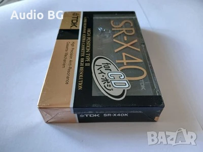 нови аудио касети TDK SR-X40 Japan, снимка 5 - Аудио касети - 50853656