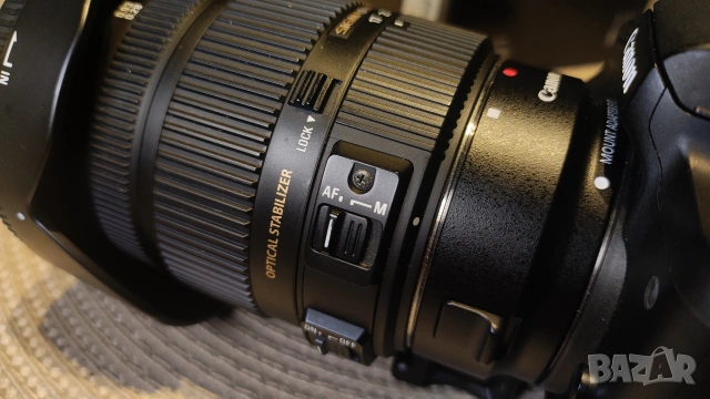 Canon EOS M50 + Sigma 17-50mm f/2.8 EX DC OS HSM + Canon адаптер, снимка 6 - Фотоапарати - 53597729