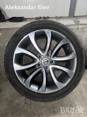 джанти с гуми за нисан nissan 225/45/17