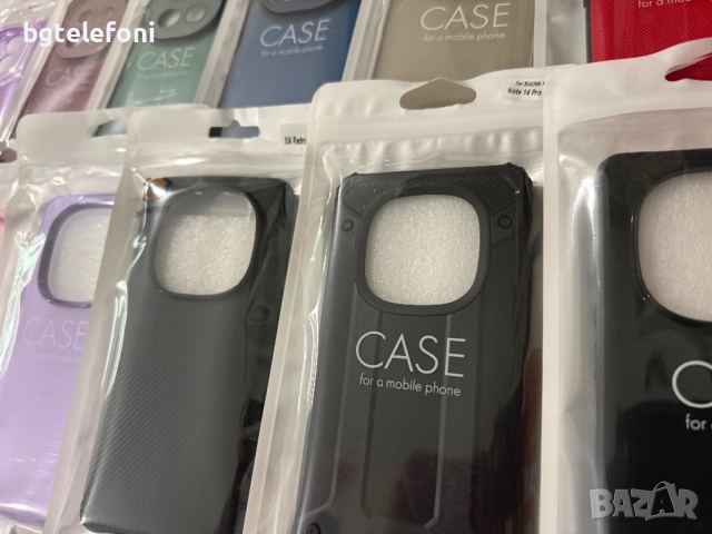 Xiaomi Redmi Note 14 Pro 5G, Note 14 Pro + 5G гърбове, снимка 3 - Калъфи, кейсове - 52618085