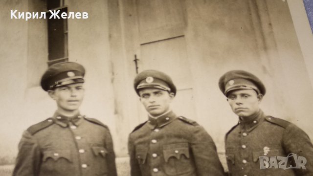 1933г. Бургас ВОЙНИШКА СНИМКА ПОЩЕНСКА КАРТИЧКА за СПОМЕН ВОЕННИ ЦАРСТВО БЪЛГАРИЯ 32874, снимка 2 - Колекции - 38832553