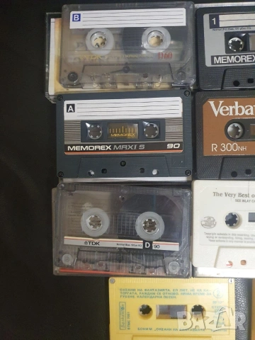 Лот от 11бр аудио касети със записи музика. Всички за 13евро Купени от чужбина. Записите са качестве, снимка 3 - Аудио касети - 53524686