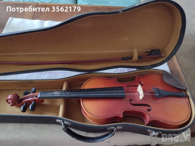 Малка цигулка Кремона, снимка 14 - Струнни инструменти - 41487362
