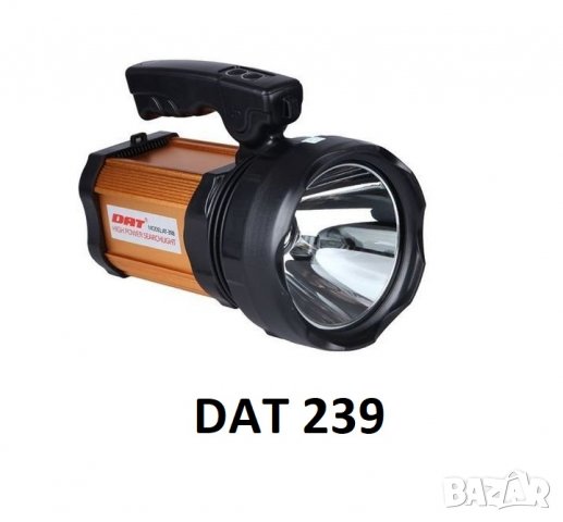 Охранителен фенер DAT 239/ 4000 mAh. акумулаторна батерия, снимка 1 - Къмпинг осветление - 39474943