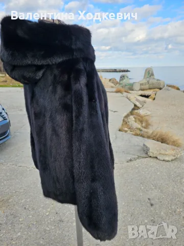 Великолепно палто от норка Italy Nafa, снимка 16 - Палта, манта - 46197141